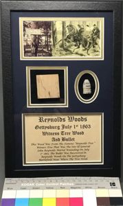 Reynolds Woods Gettysburg July 1st 1863 Witness Tree Wood And …