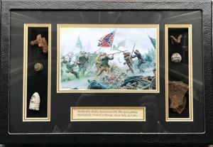 Deluxe Set Authentic Relics From Pickett's Charge Area Of The …