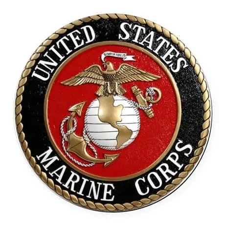 A Vial Of Black Sand From Iwo Jima Plus WWII Marine Camo In Collector's Glass Case — image 5