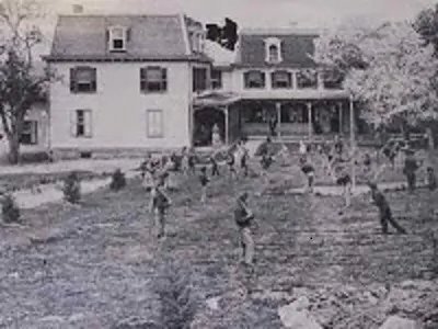 Wood From Gen. O.O. Howard's H.Q. (The Orphanage) Gettysburg Plus Bullet In Collector's Glass Case — image 3