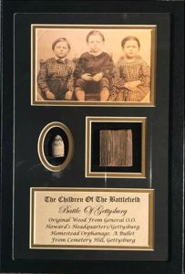 Children Of The Battlefield Authentic Gettysburg Orphanage Wood And Bullet …