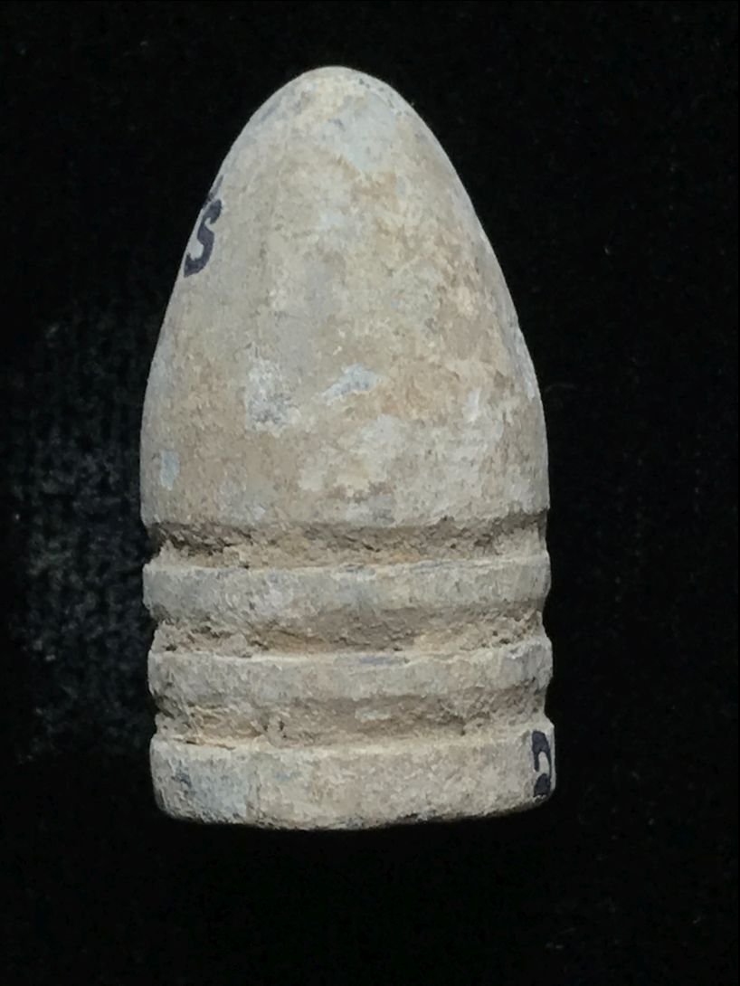 Authentic Civil War Relics Collectors Case, Contains Relics Excavated In Virginia In Glass Case Certified By The Gettysburg Museum Of History — image 2