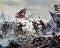 Authentic Civil War Relics Collectors Case, Contains Relics Excavated In Virginia In Glass Case Certified By The Gettysburg Museum Of History — image 3