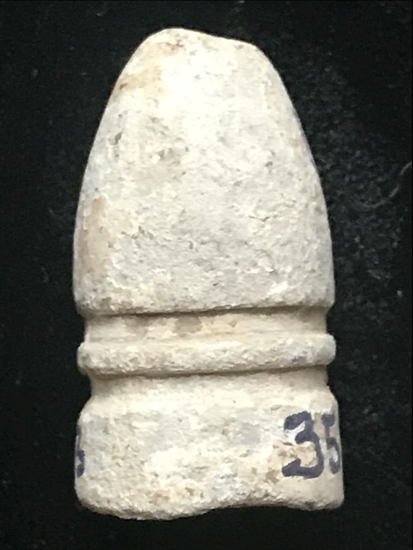 Authentic Civil War Bullet Recovered At Cemetery Hill Gettysburg Battlefield — image 2