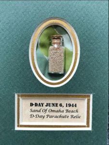 Original Sand From Omaha Beach With Piece Of Airborne Troops …