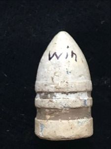 Original Civil War Sharps Bullet Recovered At The Winchester Battlefield