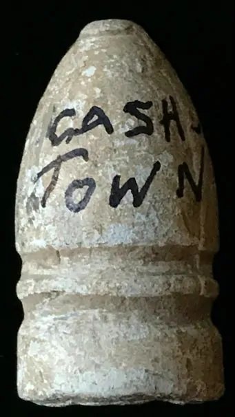 Original Confederate Two Ring Bullet Recovered At Cashtown (Gettysburg Campaign) — image 2