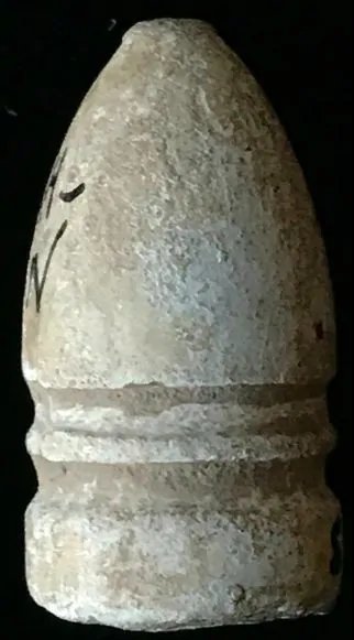 Original Confederate Two Ring Bullet Recovered At Cashtown (Gettysburg Campaign) — image 3