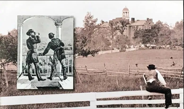 Battle Of Gettysburg Historic Witness Wood from the Lutheran Seminary In Collectors Glass Case — image 6
