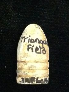 Original Civil War Bullet Recovered At The Triangular Field Gettysburg …