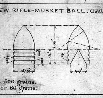 Original Confederate .577 Caliber 2 Ring Minie Ball Excavated In Virginia — image 2