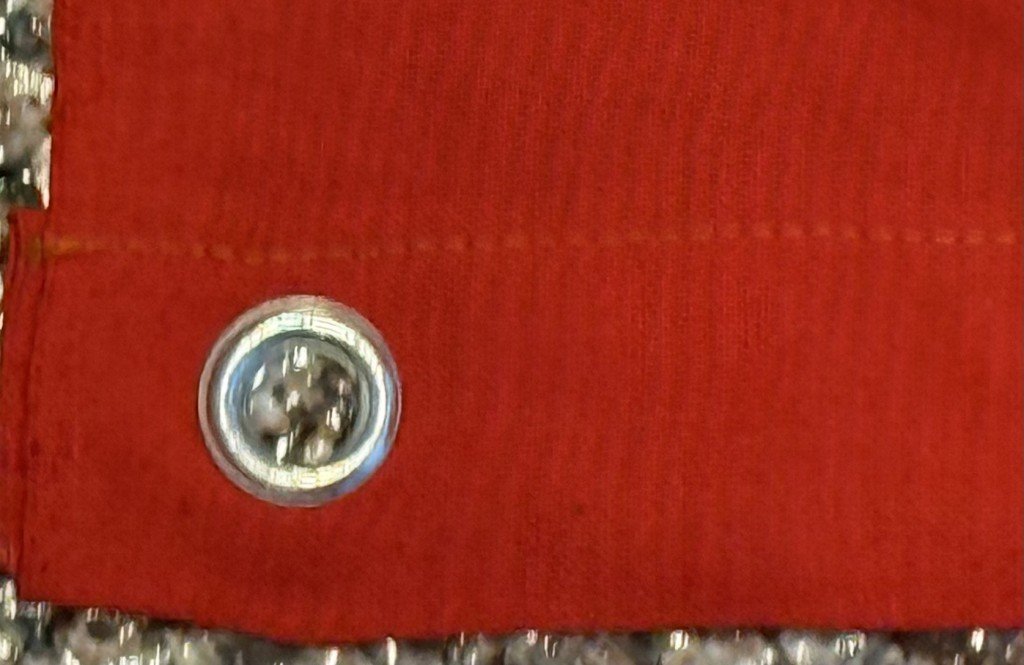 Original OUTSTANDING (ALMOST MINT) LARGE Vehicle I.D. WWII German NSDAP Nazi Flag Brought Home By A U.S. Veteran Certified By The Gettysburg Museum Of History — image 9