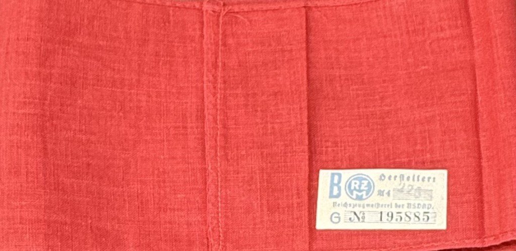 Original German NSDAP (NAZI PARTY) POLITICAL CAP EDELWEISS. (Schirmmützen Edelweiss) Certified — image 10