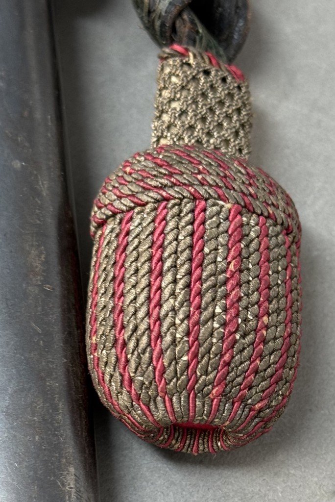 OUTSTANDING Original WWII German K98 NCO PARADE BAYONET. (Seitengewehr 98K) With Leather frog Certified — image 4