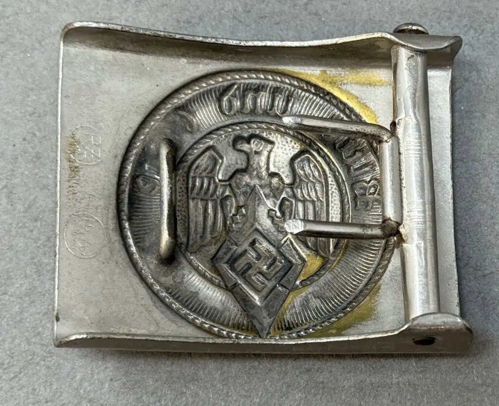VERY NICE Original German Hitler Youth Belt Buckle Brought Home By A U.S. Veteran Certified By The Gettysburg Museum Of History — image 4