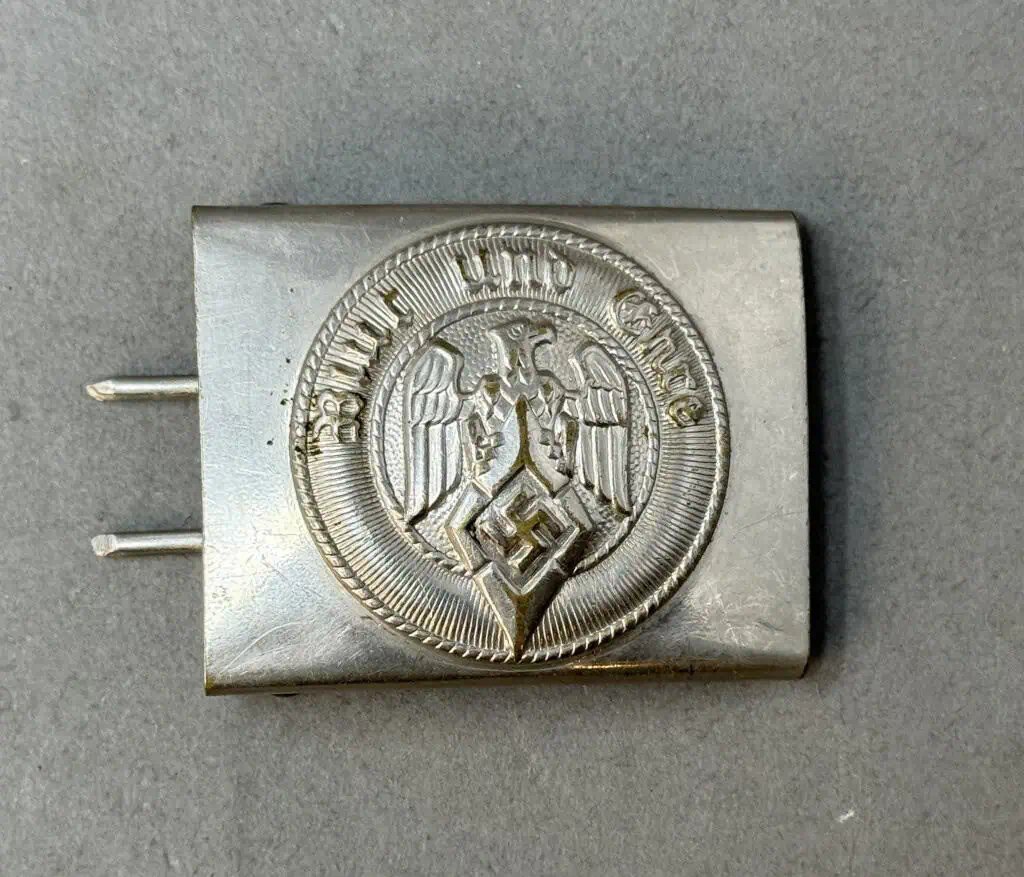 VERY NICE Original German Hitler Youth Belt Buckle Brought Home By A U.S. Veteran Certified By The Gettysburg Museum Of History — image 8