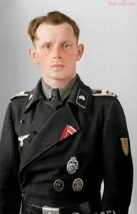 Original WWII German Army (Heer)/SS PANZER ASSAULT BADGE, IN SILVER. …