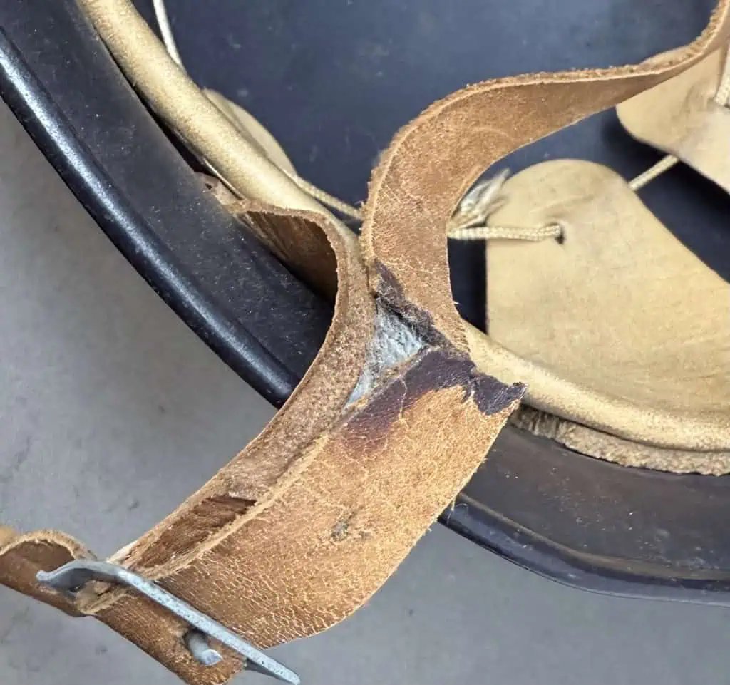 Original WWII German WERKLUFTSCHUTZ AIR RAID WARDEN ARMBAND. (Ärmelbinde) Certified — image 9