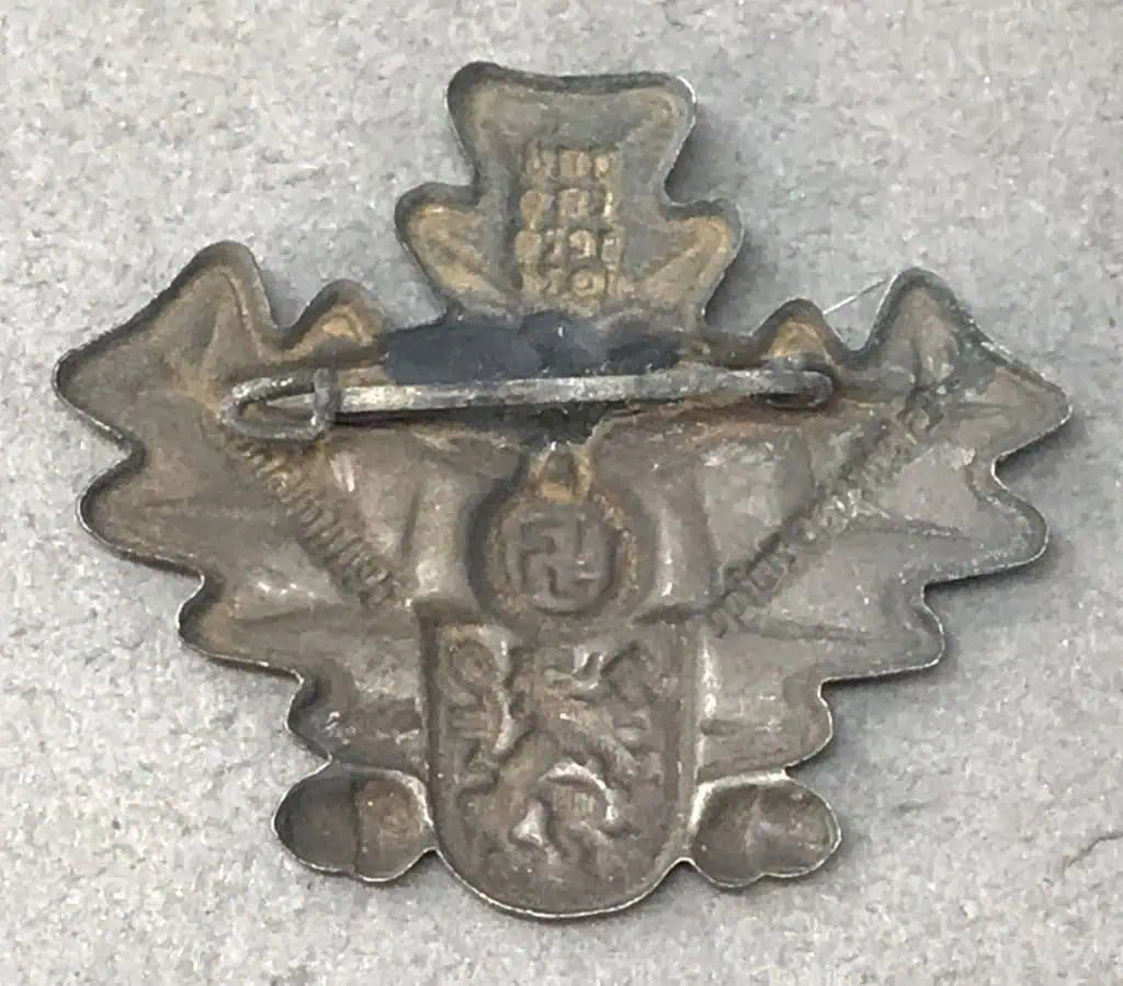 Original German NSDAP (NAZI PARTY) Third Reich Brigade Aufmarsch Iserlohn 16/17 Juni 1934 Badge Certified — image 2