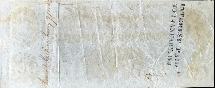 Authentic Civil War Confederate Money, $100.00 'Slave' Note Certified By The Gettysburg Museum Of History Authentic Civil War Confederate Money. — image 3