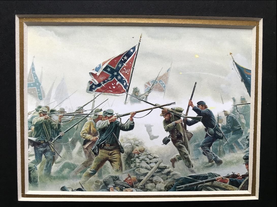 Authentic Relics From Pickett's Charge Area Of The Battle of Gettysburg In Collector's Glass Case Certified — image 2