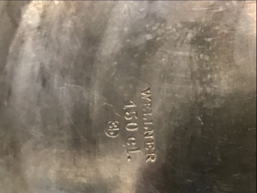 Original 'Bormann' Formal Pattern Silver Tea Set Creamer Recovered By A U.S. Veteran At Schloss Klessheim Certified By The Gettysburg Museum Of History — image 11