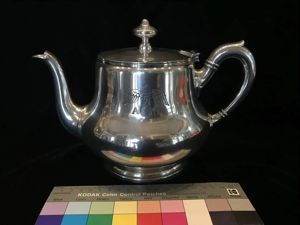 Original 'Bormann' Formal Pattern Silver Tea Set Creamer Recovered By …
