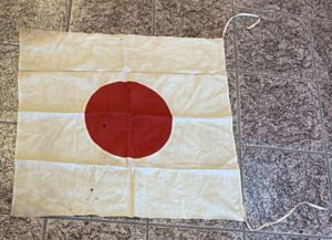Original WWII Japanese NATIONAL FLAG Brought Home By A U.S. …