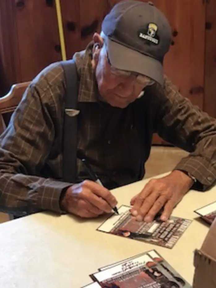 Special Limited Book Plate ONLY (No Book) Signed By Bradford Freeman (Band Of Brothers) With Wild Bill Guarnere Parachute Relic Fierce Valor The True Story Of Ronald Speirs And His Band Of Brothers — image 5