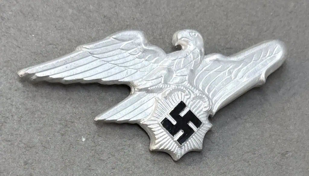 Original RARE WWII German 2nd Pattern RLB VISOR CAP EAGLE Certified — image 2