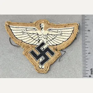 Original WWII German Uniform Removed NSFK SLEEVE/BREAST INSIGNIA. (NSFK Abzeichen) …