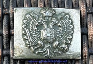 k.u.k. Koppelschloss Mannschaft - VARIANTE - Eisen Feldgrau!