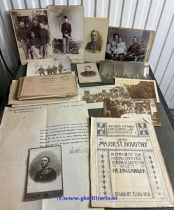k.u.k. Papiernachlass Major Stanislaus Novotny I.R.81 'Falkenhayn'!!