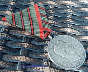 k.u.k. Verwundetenmedaille Kaiser Karl I. - 3-fache Verwundung! - Variante …