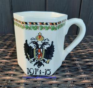 k.u.k. patriotisches Häferl - 'Doppeladler 1914-15' !!