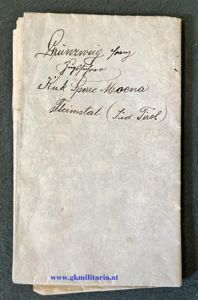 k.u.k. Miltärgeographische Karte Topograhische Detailkarte Pala-Gruppe Südfront! Zugsführer Grünzweig k.u.k. …