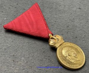 k.u.k. Bronzene Militärverdienstmedaille Kaiser Franz Joseph I.!! - MINT!!