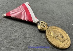 k.u.k. Bronzene Militärverdienstmedaille Kaiser Franz Joseph I.!!