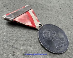 k.u.k. Silberne Tapferkeitsmedaille 1. Klasse Kaiser FranzJoseph I. mit WH-Spange!! …