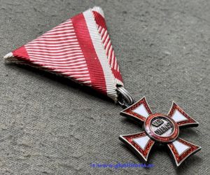 k.u.k. Militärverdienstkreuz 3. Klasse 'Frieden' - ROTHE, WIEN !!