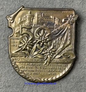 k.u.k. Kappenabzeichen Infanterie-Regiment 'Rainer' Nr. 59 !!