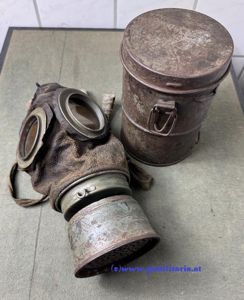 Deutsches Kaiserreich - Gasmaske 1. Weltkrieg!