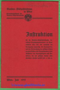Instruktion für die Bundes-Sicherheitswache betreffend Gasschutzmaßnahmen bei Gasunfällen aller Art..... …