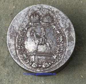k.u.k. Kappenabzeichen Husaren-Regiment Graf Radetzky Nr. 5 !! - Prägestock …