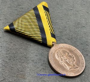 k.u.k. Kriegsmedaille 2. December 1873 !!