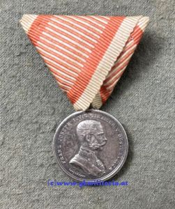 k.u.k. Silberne Tapferkeitsmedaille 2. Klasse Kaiser Franz Joseph I.!!