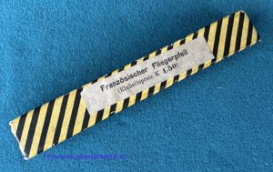 k.u.k. Patriotischer Fliegerpfeil im Verkaufskarton!! - Selten!