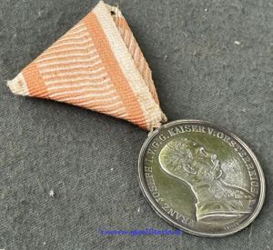 k.u.k. Silberne Tapferkeitsmedaille 1. Klasse Kaiser Franz Joseph I. - …