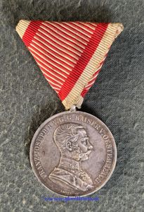 k.u.k. Silberne Tapferkeitsmedaille 1. Klasse Kaiser Franz Joseph I. - …