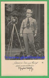 Fotokarte Ostmärkische Sturmscharen - BK Dr. Engelbert Dollfuß !!